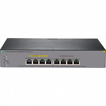 Коммутатор HPE 1920S 8G PPoE+ 65W Switch JL383A (1000 Base-TX (1000 мбит/с), Без SFP портов)