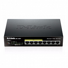 Коммутатор D-link DGS-1008P/C DGS-1008P/C1B (1000 Base-TX (1000 мбит/с), Без SFP портов)