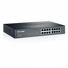 Коммутатор TP-Link TL-SG1016D(UN) (1000 Base-TX (1000 мбит/с), Без SFP портов)