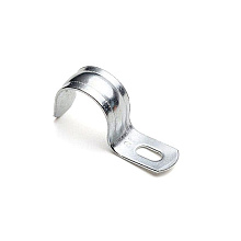 Скоба металлическая однолапковая d 8-9мм. (100шт.) EKF