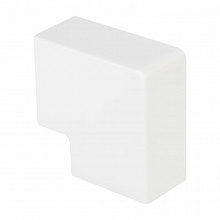 Поворот 90 гр. (20х10) (4 шт) Plast EKF Белый