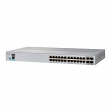 Коммутатор Cisco Catalyst 2960L WS-C2960L-24PQ-LL (1000 Base-TX (1000 мбит/с), 4 SFP порта)