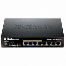 Коммутатор D-link DES-1008P DES-1008P/C1A (100 Base-TX (100 мбит/с), Без SFP портов)