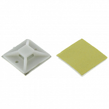 Площадка самоклеящаяся (40х40мм.) белая (100шт.) EKF Площадка самоклеящаяся (40х40мм.) белая (100шт.) EKF