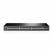 Коммутатор TP-Link T1600G-52TS T1600G-52TS(UN) (1000 Base-TX (1000 мбит/с), 4 SFP порта)