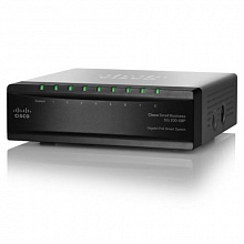 Коммутатор Cisco Small Business SG200-08P SLM2008PT-EU (1000 Base-TX (1000 мбит/с))