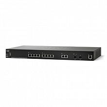 Коммутатор Cisco SG350XG-2F10 SG350XG-2F10-K9-EU (10 GBase-T (10000 мбит/с), 2 SFP порта)