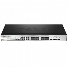 Коммутатор D-link DGS-1510-28L/ME/A1A (1000 Base-TX (1000 мбит/с), 4 SFP порта)