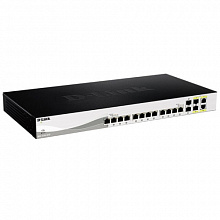 Коммутатор D-link DXS-1210-16TC (10 GBase-T (10000 мбит/с), 4 SFP порта)