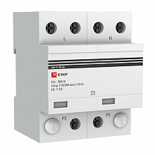 УЗИП Т1 Iimp 25kA (10/350μs) 2P EKF