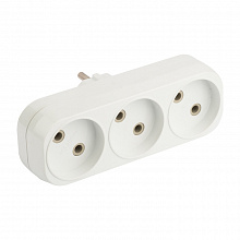 Разветв. 3 гн. б/з плоский 6А 250B EKF