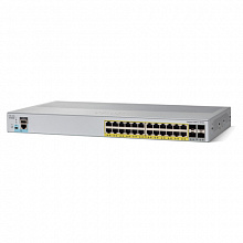 Коммутатор Cisco Catalyst 2960L 24PS-LL WS-C2960L-24PS-LL (1000 Base-TX (1000 мбит/с), 4 SFP порта)