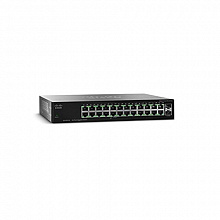 Коммутатор Cisco COMPACT SB SG112-24 (1000 Base-TX (1000 мбит/с), 2 SFP порта)