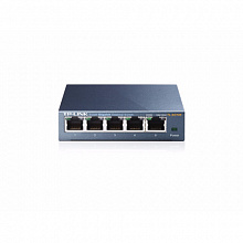 Коммутатор TP-Link TL-SG105 (1000 Base-TX (1000 мбит/с), Без SFP портов)