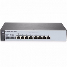 Коммутатор HPE 1820-8G J9979A (1000 Base-TX (1000 мбит/с), Без SFP портов)