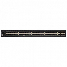 Коммутатор Cisco SF550X-48P-K9 SF550X-48P-K9-EU (100 Base-TX (100 мбит/с), 4 SFP порта)