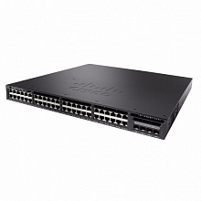 Коммутатор Cisco Catalyst 3650 24TS-L WS-C3650-24TS-L (1000 Base-TX (1000 мбит/с), 4 SFP порта)