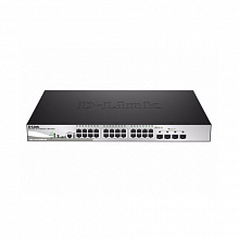 Коммутатор D-link DGS-1510-28XMP/ME/A1A (1000 Base-TX (1000 мбит/с), Без SFP портов)