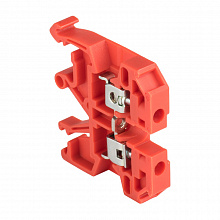 Колодка клеммная  JXB-2.5/35 красная EKF