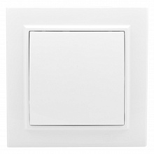 Минск Выключатель 1-кл. СП, 10А, белый EKF