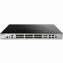 Коммутатор D-link DGS-3630-28SC/A2ASI (1000 Base-TX (1000 мбит/с), 24 SFP порта)