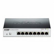 Коммутатор D-link DGS-1100-08P DGS-1100-08P/A2A (1000 Base-TX (1000 мбит/с), Без SFP портов)