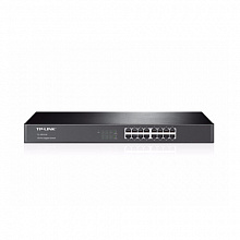 Коммутатор TP-Link TL-SG1016 (1000 Base-TX (1000 мбит/с), Без SFP портов)