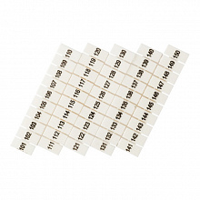 Маркеры для JXB-ST 2,5 с нумерацией 100-150 (10 шт.) EKF Маркеры для JXB-ST 2,5 с нумерацией 100-150 (10 шт.) EKF