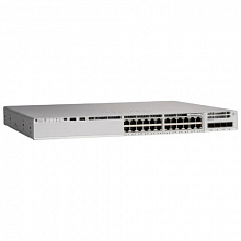 Коммутатор Cisco Catalyst C9200L-24P-4X-RE (1000 Base-TX (1000 мбит/с), 4 SFP порта)