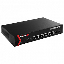 Коммутатор Edimax GS-5208PLG (1000 Base-TX (1000 мбит/с), 2 SFP порта)