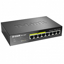 Коммутатор D-link DGS-1008P/D1A (1000 Base-TX (1000 мбит/с), Без SFP портов)