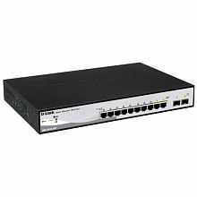 Коммутатор D-link DGS-1210-10P/F (1000 Base-TX (1000 мбит/с))