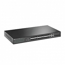 Коммутатор TP-Link JetStream T2600G-28SQ (Без LAN портов, 24 SFP порта)