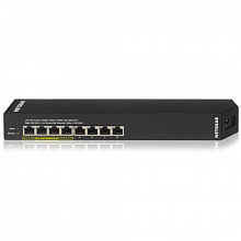 Коммутатор NETGEAR GSS108EPP-100EUS (1000 Base-TX (1000 мбит/с), Без SFP портов)