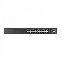 Коммутатор Zyxel EX-3528 EX-3524-0000-00-WR (1000 Base-TX (1000 мбит/с), Без SFP портов)