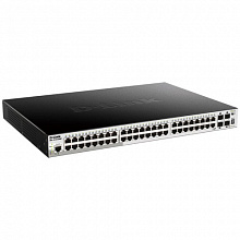 Коммутатор D-link DGS-1510-52XMP/A1A (1000 Base-TX (1000 мбит/с), Без SFP портов)