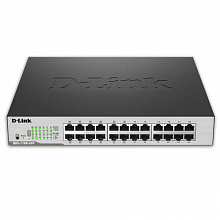 Коммутатор D-link DGS-1100-24P/B (1000 Base-TX (1000 мбит/с), Без SFP портов)