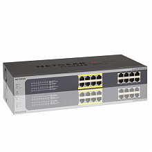 Коммутатор NETGEAR JGS516PE-100EUS (1000 Base-TX (1000 мбит/с), Без SFP портов)