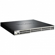 Коммутатор D-link DGS-1210-52MP/ME/B1A (1000 Base-TX (1000 мбит/с), Без SFP портов)