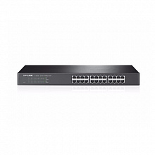 Коммутатор TP-Link TL-SF1024 (100 Base-TX (100 мбит/с), Без SFP портов)