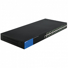 Коммутатор Linksys LGS528P-eu (1000 Base-TX (1000 мбит/с), 2 SFP порта)