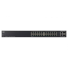 Коммутатор Cisco Small Business SF200-24 SLM224GT-EU (100 Base-TX (100 мбит/с))