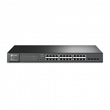 Коммутатор TP-Link T1600G-28PS (1000 Base-TX (1000 мбит/с), 4 SFP порта)