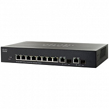 Коммутатор Cisco Small Business SF302-08PP SF302-08PP-K9-EU (100 Base-TX (100 мбит/с))