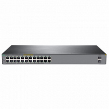 Коммутатор HPE 1920S 24G 2SFP PoE+ 370W JL385A (1000 Base-TX (1000 мбит/с), 2 SFP порта)