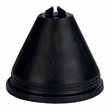 Кровельный держатель прут 8мм c 1 фиксатором  (без бетона) EKF