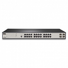 Коммутатор Netis 24PORT 10/100/1000M 4SFP ST3328GF (1000 Base-TX (1000 мбит/с), 4 SFP порта)