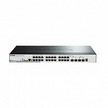 Коммутатор D-link DGS-1510-28P/A1A (1000 Base-TX (1000 мбит/с), 2 SFP порта)