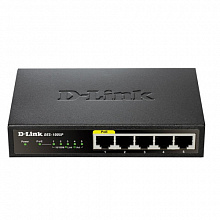 Коммутатор D-link DGS-1005P (1000 Base-TX (1000 мбит/с), Без SFP портов)