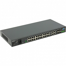 Коммутатор Zyxel MGS3520-28 MGS3520-28-EU01V1F (1000 Base-TX (1000 мбит/с), 4 SFP порта)